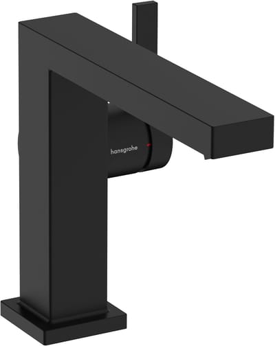 hansgrohe Tecturis E - Wastafelkraan - Ééngreeps bediening - CoolStart energiebesparend - Zonder waste - 110mm maat - Mat Zwart
