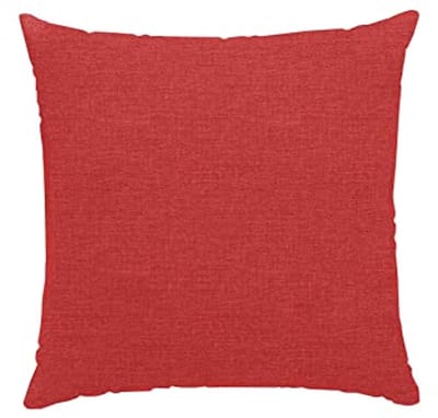 Sierkussen 60x60 Cm Rood voor Binnen en Buiten – Decoratief Tuinkussen, Sofa Kussen en Lounge Kussen