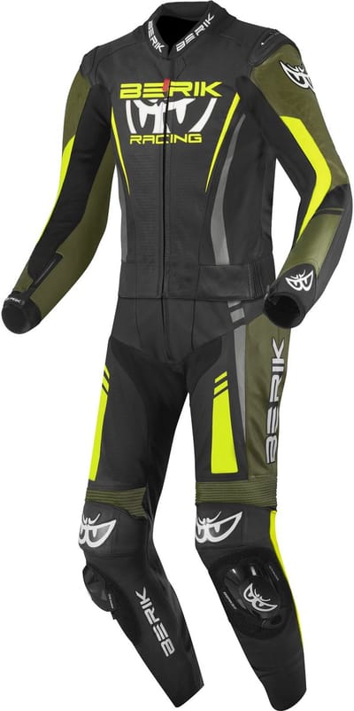 Berik Absolute GP2 Tweedelig motorfiets lederen pak -