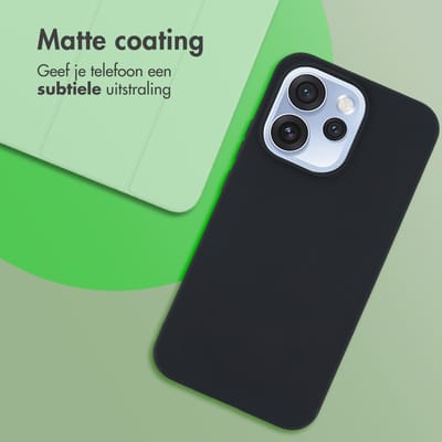 imoshion Hoesje - Geschikt voor Oppo Reno15 Pro (5G) - Color Backcover - Zwart