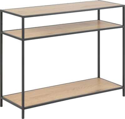 Meubelen-Online - Honkytonk wandtafel 100 cm - Wild eiken