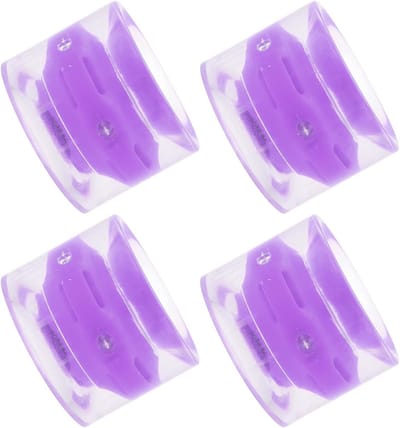 Longboard Wielen - Cruiser Wielen - Soepel Rijden - Hoge Elasticiteit - 60mm - Paars