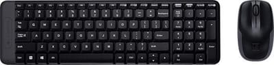 Keyboard and Mouse Logitech MK220 QWERTY Italian (Refurbished B)