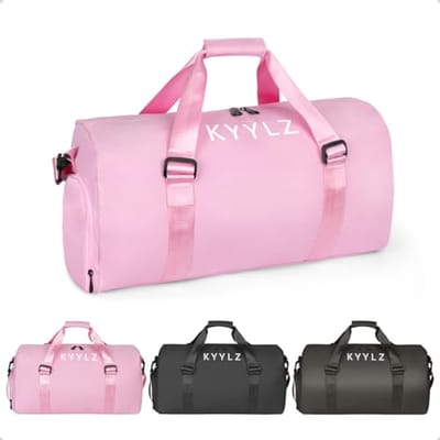 Sporttas Gymtas - Reistas Weekendtas - Sporten Reizen - Waterdicht Schoenenvak - 32 Liter - Roze