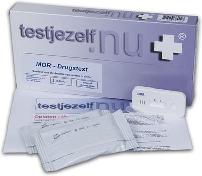 Testjezelf.nu - Drugtest Morfine (Heroine) - 3 stuks