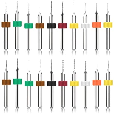 Solidchoice - Set van 20 Micro Boorbits voor PCB en Graveren