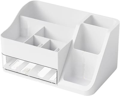 Multifunctionele make-up organizer met laden voor cosmetica-opslag, ideaal voor slaapkamer, badkamer en kaptafel decoratie