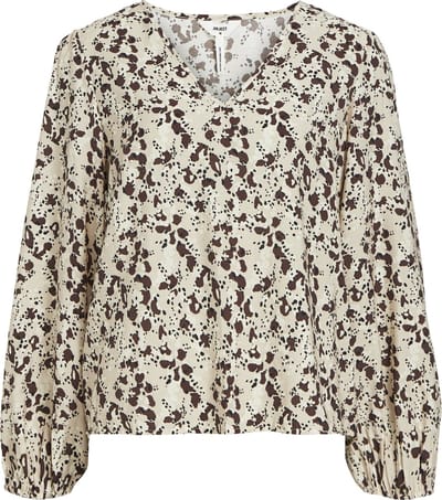 OBJECT OBJLEONORA L/S V-NECK TOP NOOS Dames Top - Maat 44