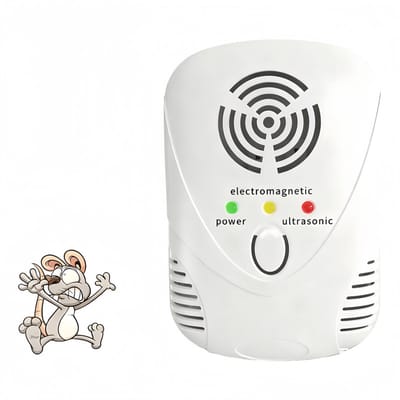 Muizenval-Ultrasone knaagdierverjager-ongedierte verjager met ultrasone - muizenverjager ultrasone binnen-Ultrasoon ongedierteverjager Knaagdierverjager - Elektronische plug-in besturing voor ratten, muizen, insecten, spinnen, insecten, kakkerlakken