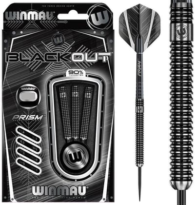 Winmau Blackout 1 90% 26 gram - Dartpijlen