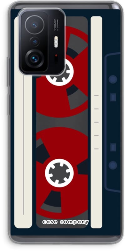 Case Company® - Hoesje geschikt voor Xiaomi 11T hoesje - Here's your tape - Soft Cover Telefoonhoesje - Bescherming aan alle Kanten en Schermrand