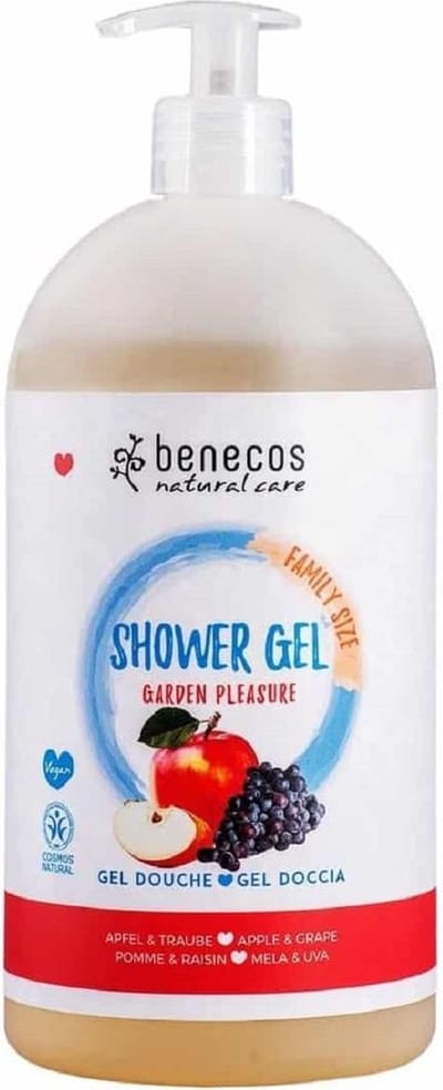 Benecos natural beauty Natural showergel family size garden pleasure 950 Milliliter