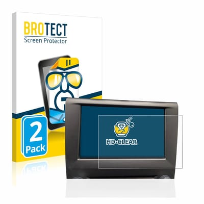 BROTECT - Screenprotector voor Ford Mondeo S&S Business sync 3 2016 - Folie Beschermfolie transparant 2 Stuks