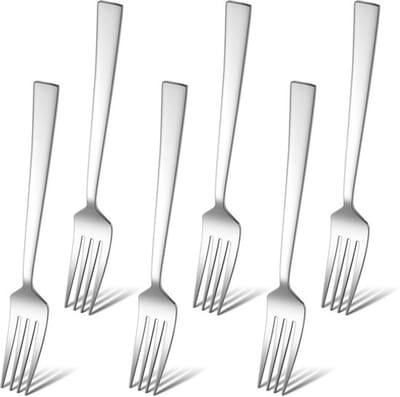Allecto - Vorken - Roestvrijstalen Vorken - Elegant Design - Zilver