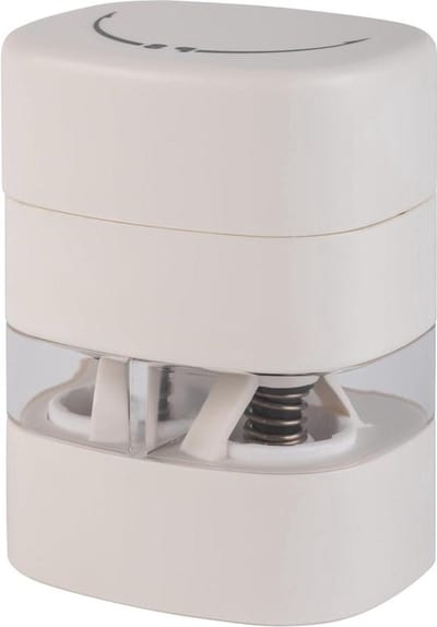 2-in-1 zout- en pepermolen met keramisch maalwerk en instelbare maalgraad - whisper white