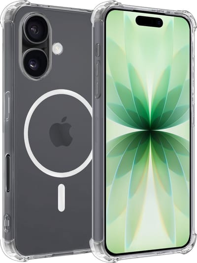 Hoesje Geschikt voor Apple iPhone 17 - Magsafe Compatible - Sterk & Shockproof - Back Cover - Shock Proof Case - Telefoon Hoes Shockproof - Transparant