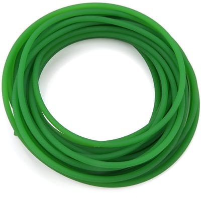 Dailygoods- Polyurethaan Riem Zwaar Gebruik - Ronde Riem - Aandrijftransmissie - 5 Mm Breed - 10 Meter Lang - Slijtageweerstand - Transmissieriem