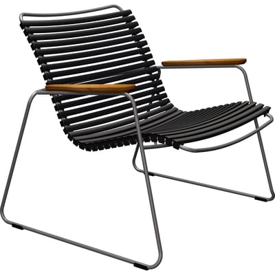 HOUE CLICK Ruime loungestoel - zwart