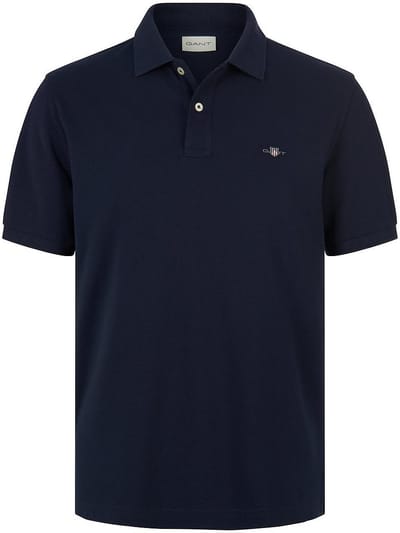 Poloshirt Van GANT blauw