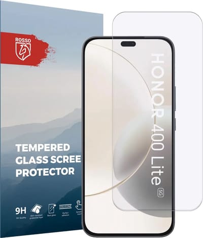 Rosso Screen Protector Geschikt voor Honor 400 Lite | 9H Tempered Glass | Glasplaatje | Beschermlaag | Beschermglas | 9H Hardheid