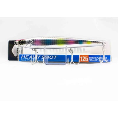 Yo Zuri Duel Hardcore Heavy Shot 125 Zinkend kunstaas F1210-HCA (0118) gray