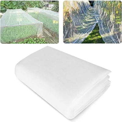 Fijne Insectennet voor Tuin, Bescherming voor Groenten en Planten (3 x 10 m) - Weerbestendig en Duurzaam