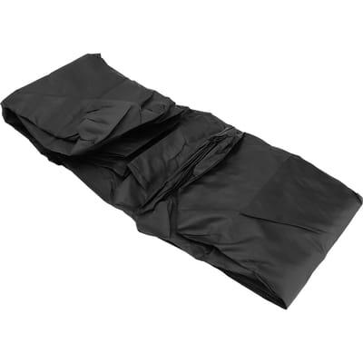 Grasmaaierhoes Heavy Duty 210D Oxford Stof Zilverkleurige Coating Waterdicht Winddicht UV-bestendig Buiten Duwmaaierhoes black