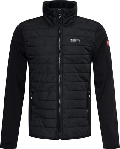 Nordberg Tarik Fleece Vest - Heren - Zwart - Maat M