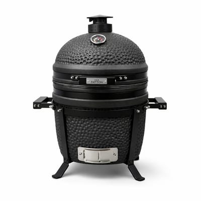 Patton Premium Compact 15" Kamado - Rooster Ø33,5 cm - Matzwart