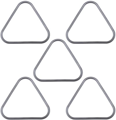 Dailygoods- Vormafdichting 5 Stuks - Driehoek Afdichting - Rubber - Compatibel met Karcher K2/K3/K4/K5 - MPN 90814220 - Dikte 2 mm - Afdichtring