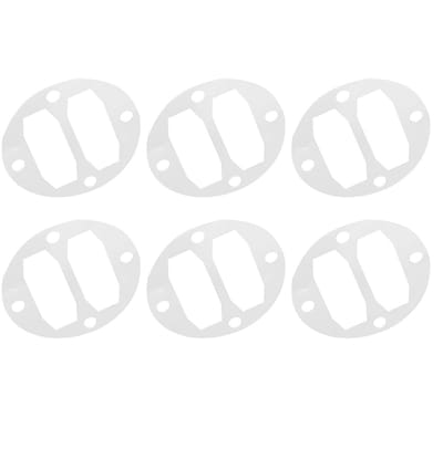 Dailygoods- Cilinderpakking 10 Stuks - Aluminium Pakking - Luchtcompressor Pakking - Metalen Plaat - Diameter 47mm - Duurzaam en Stevig - Compressorpakking