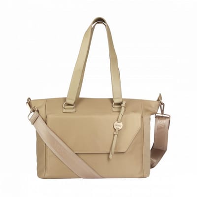 MŌSZ Laptoptas 15.6 inch nylon - Denise - Beige