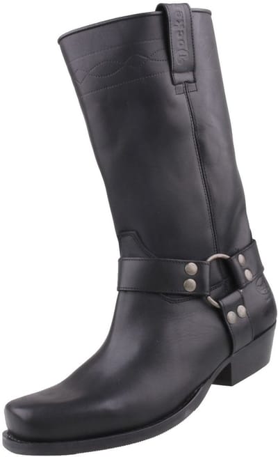 Dockers by Gerli heren bikerlaarzen 030140-002001 zwart