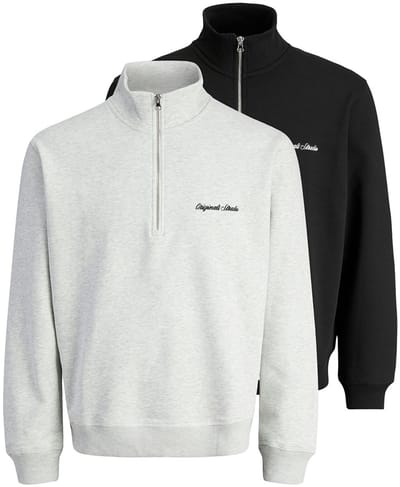 Jack & Jones Heren sweattroyer 2 pack Norrebro