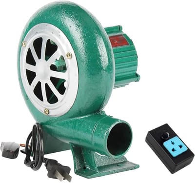 Elektrische Bladblazer - Ventilator - Vuur Aanmaken - Verstelbare Snelheid - 210 x 270mm - Zwart