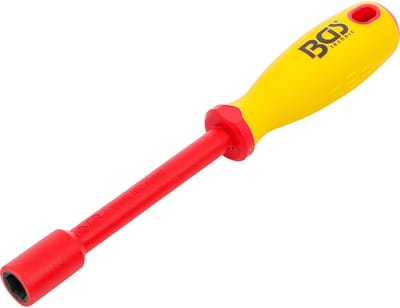 BGS VDE-steeksleutelschroevendraaier zeskant SW 12 mm klinglengte 125 mm - 71092