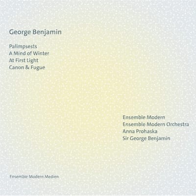 Ensemble Modern Orchestra & Sir George Benjamin - George Benjamin: Ensemble Modern (CD)