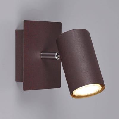 TRIO MARLEY - Spot - Roestkleur - excl. 1x GU10 3 W - Plafondbevestiging - Wandmontage