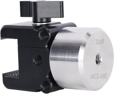 200g contragewichtklem voor camera, montageklem voor gimbals zoals DJI RS3 en Zhiyun Crane, stabiliteit en balans voor videoproductie