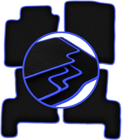 CARLUX-BLUE automatten voor: Suzuki Grand Vitara XL7 SUV (2002-2005)