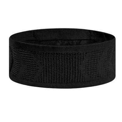Zwarte sport heuptas unisex hardloopband hardloopriem elastische running belt hardloop heuptas met brede tailleband ademend mesh opbergvak voor telefoon sleutels en kleine accessoires geschikt voor hardlopen fitness wandelen en outdoor sport