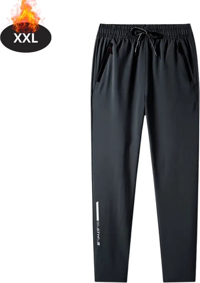 Livano Trainingsbroek Heren - Sportbroek - Trainingsbroek Lang - Trainingspak - Sportkleding - Grijs - XXL