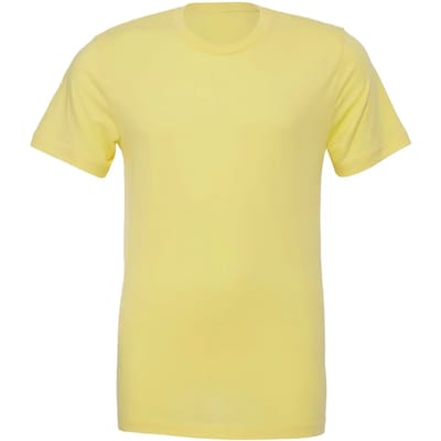 Bella+Canvas Unisex Jersey Short Sleeve Tee CV3001 - Yellow - XS