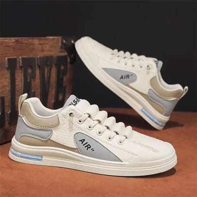 Heren Casual Sneakers Slip-on Sportschoenen voor Heren Lente Herfst Nieuwe Outdoor Sport Jogschoenen Gevulkaniseerde Schoenen 44 white