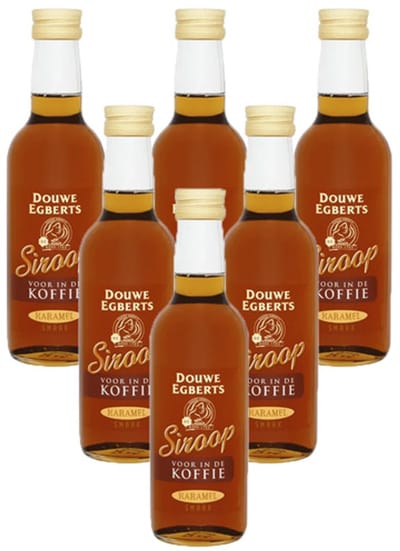 Douwe Egberts - Karamel Koffiesiroop - 6x 250ml
