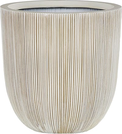CHIOS - Bloempot binnenbak - Wit - Polyresin