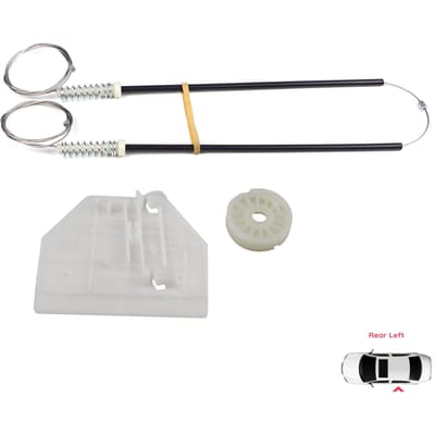 BWR1004 Kit de réparation de lève-vitre électrique Porte arrière gauche pour A6 C6 S6 4F 4F2 4F5 2004-2011 4/5 Portes 4F0839461