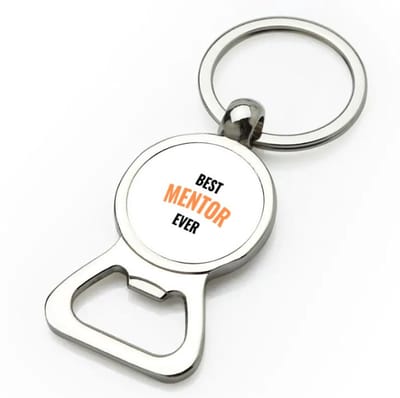 Akyol - best mentor ever flesopener - Leraar - de beste mentor - leerkracht - verjaardagscadeau - verjaardag - cadeau - kado - geschenk - gift - leerlingen - 9 bij 3 cm