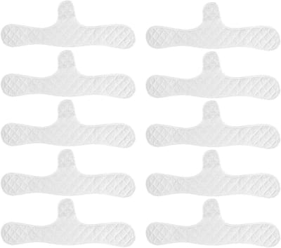 Zweetpads voor Ondergoed - Herbruikbare Pads - Comfort Verhogend - Vocht Absorberend - 10 Stuks - Wit