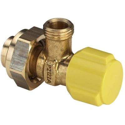 Viega angle valve with union 5/8" x 3/8" to UP cistern 407575